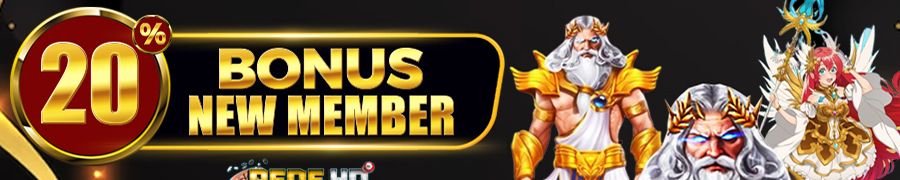 BONUS NEW MEMBER 20%