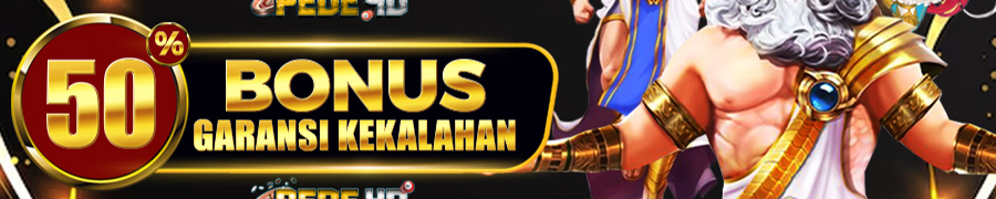 BONUS GARANSI KEKALAHAN 50%
