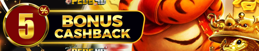 BONUS CASHBACK 5%