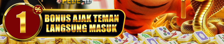 BONUS REFERAL 1% ALL GAMES